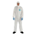 Microgard 2000 Model III Ts Plus Combinaison avec capuche et mentonnière Blanc Taille M