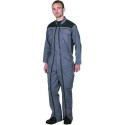 Combinaison de travail 2 zips pro gris noir La Torche - Taille XXL