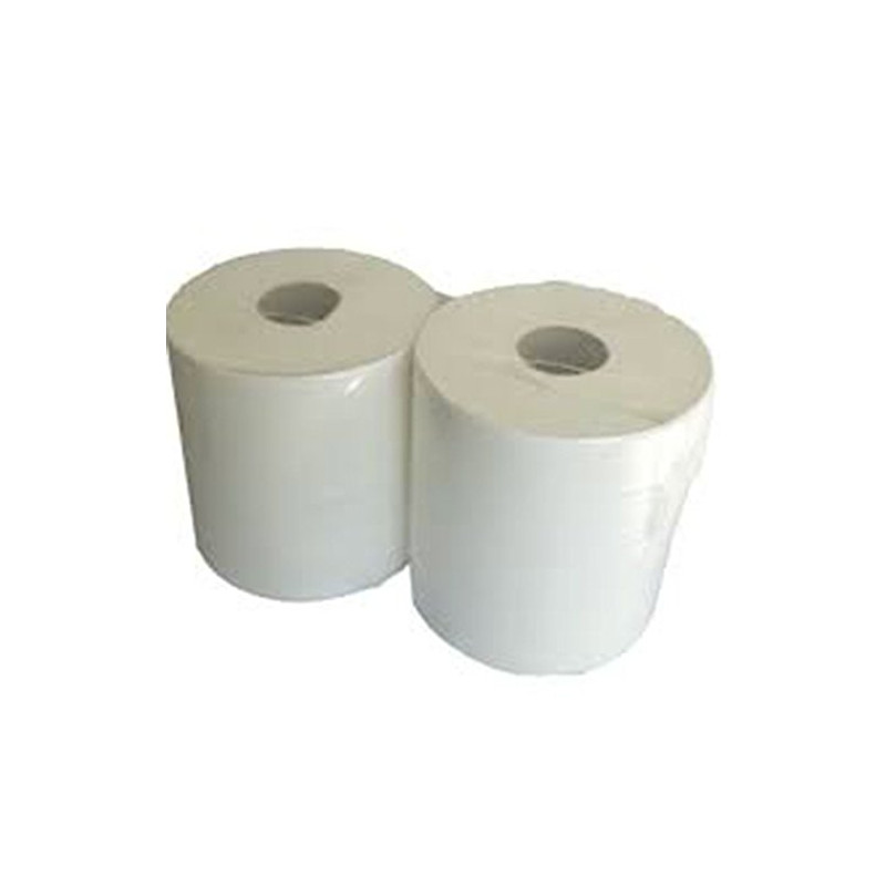 2 bobines ouate essuyage industriel 2x18g/m² - 2 plis - 1000 formats 24x30cm - G905LSM- Certifié France Medical Industrie