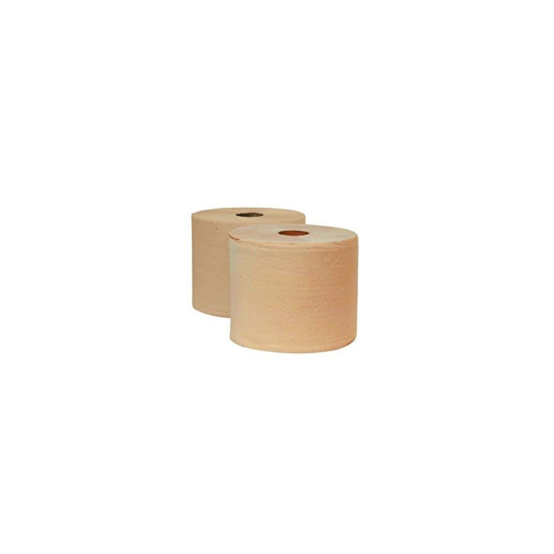 Essuyage Papier Bobines Essuie Tout Chamois - Lot de 2 - 1 000 Formats