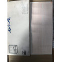Feuilles Enregistreurs à Tambour Température et Hygromètrie 300 x 129 lot de 100 feuilles papier hebdomadaires