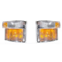 Daweglop Lot de 2 lampes latérales pour lampe 114 G400 P400 R420 1387155 1385410