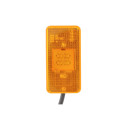 HELLA 2PS 007 972-011 Feu latéral - LED - 24V - Montage encastré - Couleur LED: jaune - Câble: 500mm - gauche/droite