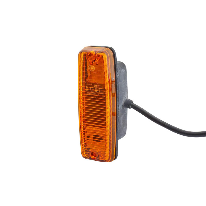 HELLA 2BM 002 847-021 Feu clignotant supplémentaire - Illumination - 12V / 24V - ECE/SAE - Couleur du voyant: jaune - droite/ins