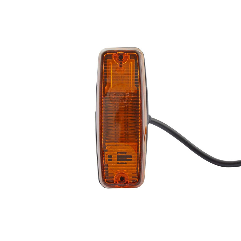 HELLA 2BM 002 847-021 Feu clignotant supplémentaire - Illumination - 12V / 24V - ECE/SAE - Couleur du voyant: jaune - droite/ins