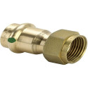 Viega raccord à joint avec sC sanpress 2263 22 mm x g1, 265687 en bronze