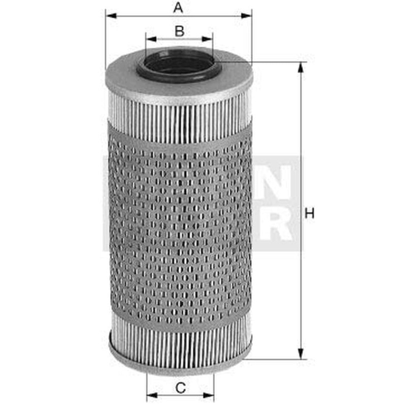 MANN-FILTER H 43/2 Filtre à huile - APPLICATIONS NON ROUTIÈRES
