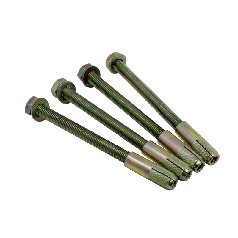 Viso FSAFE4SB Lot de 4 Fixations boulon + Cheville métal pour béton