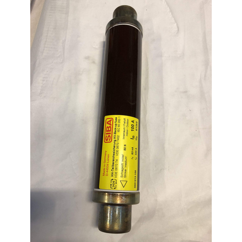FUSIBLE 3001213.100-6/12 kV 100 A,e/dégal292/67mm