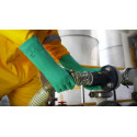 Ansell Fleximax L35 Gants en nitrile, protection contre les produits chimiques et les liquides, Vert, Taille 9 (Sachet de 12 pai