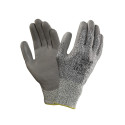Ansell PU800 Gants en polyéthylène, protection contre les produits chimiques et les liquides, Gris, Taille 8 (Sachet de 12 paire