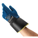 Ansell HyFlex 11-948 Gants oléofuges, protection mécanique, Bleu, Taille 10 (Sachet de 12 paires)