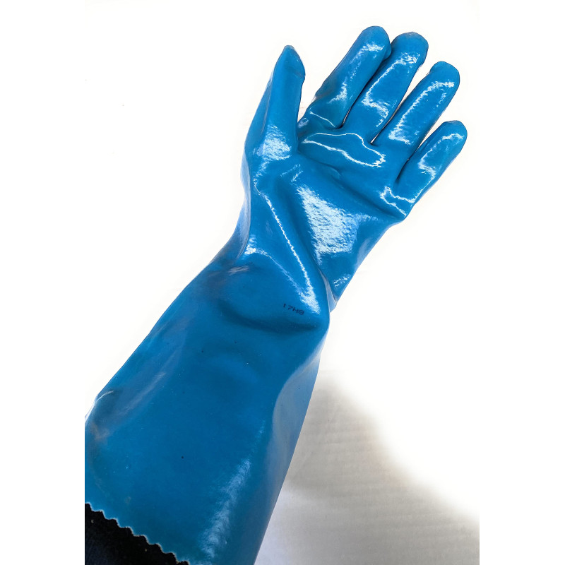 GANTS PETROPLUS 40 taille 11 - sachet de 10 paires. Chimie - PVC