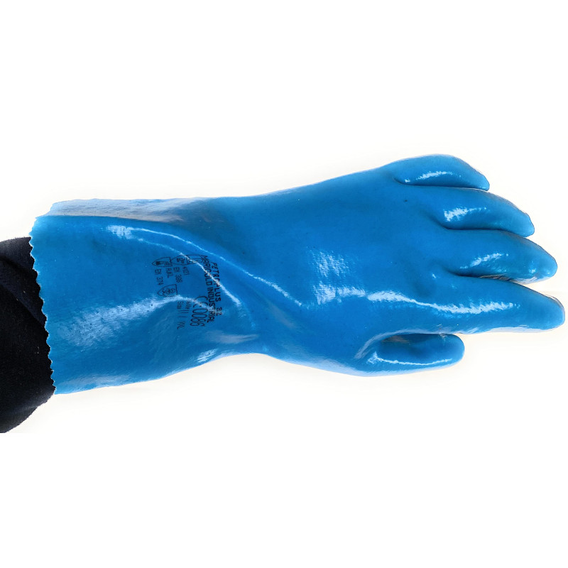 GANTS PETROPLUS 32 taille 11 - PVC - chimie - 10 paires