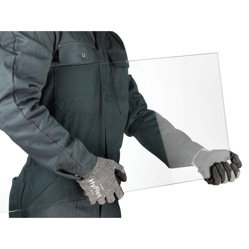 Ansell HyFlex 11-651 Gants de protection contre les coupures, protection mécanique, Gris, Taille 10 (Sachet de 12 paires)
