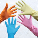 GANTS MÉNAGE ULTRA LÉGER TAILLE S 6,5 Puretough P12p ROSE Super léger flexible caoutchouc sans latex Lot de 12 paires