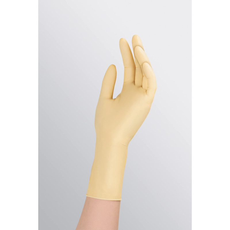 HARTMANN Peha-soft powder-free - Gants d'Examen en Latex Non Poudrés - Conformes Aux Normes Européennes - Bon Enfilage - Taille