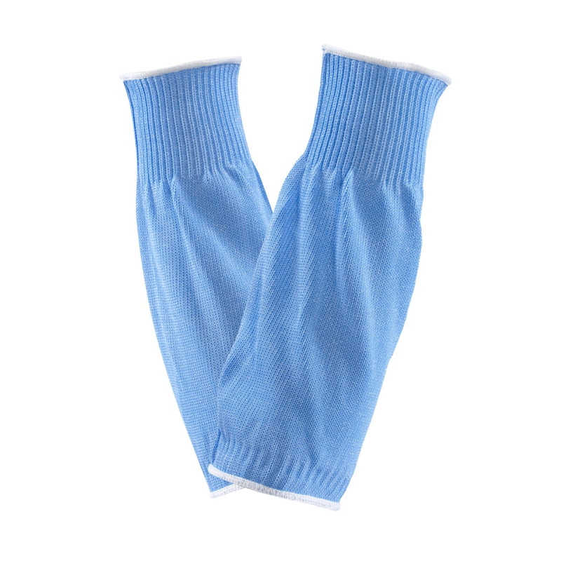 Ansell VersaTouch 72-290 Manchette de protection contre les coupures, procédé agroalimentaire, Bleu (Sachet de 1 pièce)