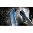 Ansell VersaTouch 62-201 Gants en latex de caoutchouc naturel, protection contre les produits chimiques et les liquides