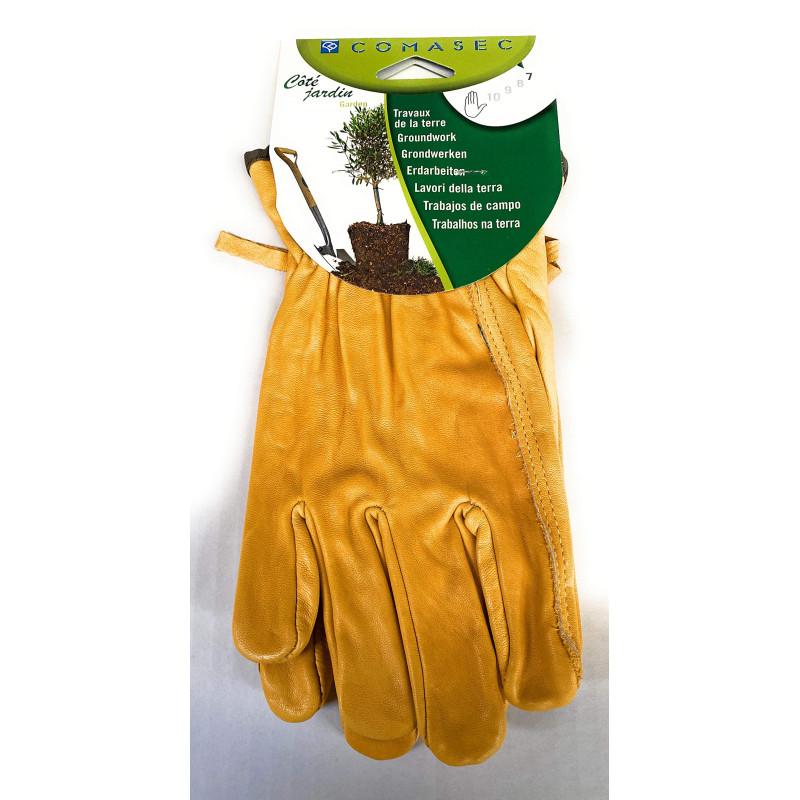 GANTS CUIR JARDIN confort taille 7. La paire