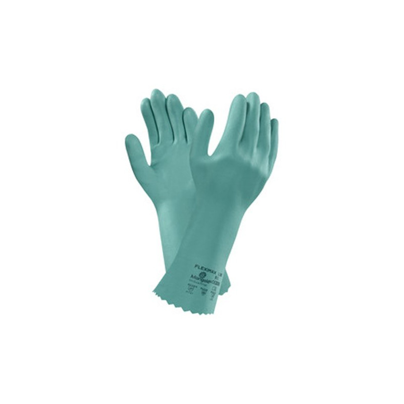 1 Paire de gants Marigold Fleximax L35 résistant aux produits chimiques - gants en coton doublé élastomère recouvert , Gants man