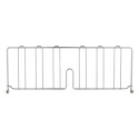Metro Dd24 C Super Cayenne Chrome plaqué séparateur pour étagère, 61 cm Largeur x 20,3 cm Hauteur