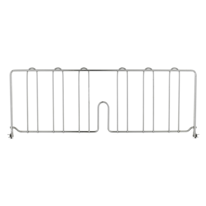 Metro Dd24 C Super Cayenne Chrome plaqué séparateur pour étagère, 61 cm Largeur x 20,3 cm Hauteur