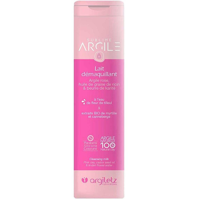 Lait Demaquillant 250ml Argiletz