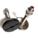 PAIRE DE PIEDS ANTI VIBRATIONS POUR MACHINE EN INOX M20x120