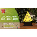 PROTECT EXPERT PYRNAT Pyramide Moustiques & Mouches Durée 15 Jours (En Fonction Remplissage) Efficace Moustiques Tigres