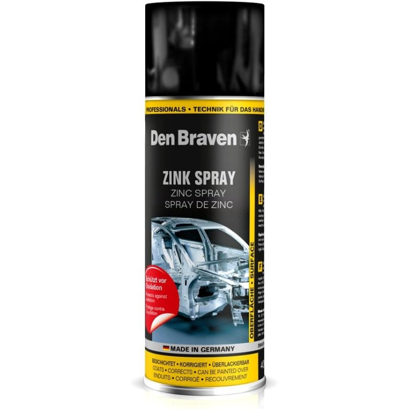 Spray Antirouille époxy Alex Flittner - Convertisseur De Rouille Et Apprêt, Protection Corrosion Métaux
