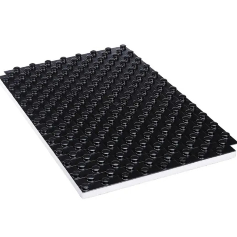 DSTOCK60 - Lot de 10 panneaux de polystyrène expansé EPS 200 avec des saillies pour des tuyaux de 14-17 mm - 10 x 0,96m2/ 9,6m2