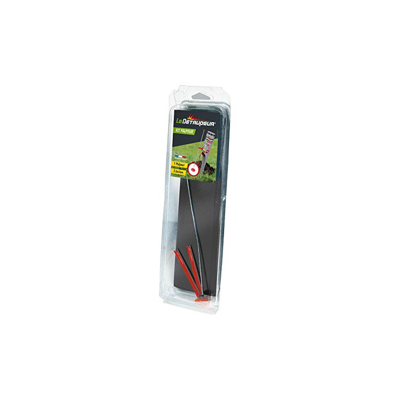 DETAUPEUR Kit SAV 2 Tiges + 1 Palpeur Taupes et Pieges Anti Campagnols | Utilisable sous la Pluie | Armement en Toute Sécurité,