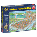 JUMBO Spiele-Jan Van Haasteren-AB in den Pool-1000 Teile Jeu de Puzzle, 20039, Multicolore