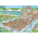 JUMBO Spiele-Jan Van Haasteren-AB in den Pool-1000 Teile Jeu de Puzzle, 20039, Multicolore
