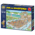 JUMBO Spiele-Jan Van Haasteren-AB in den Pool-1000 Teile Jeu de Puzzle, 20039, Multicolore