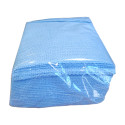 LAVETTES POUR LA TRAITE ET SALLE DE TRAITE - 40 X 35 CM - ANTIBACTÉRIENNE - RÉSISTANTE - USAGE LONG - PAQUET DE 25 (Bleu)