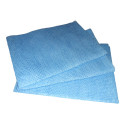 LAVETTES POUR LA TRAITE ET SALLE DE TRAITE - 40 X 35 CM - ANTIBACTÉRIENNE - RÉSISTANTE - USAGE LONG - PAQUET DE 25 (Bleu)
