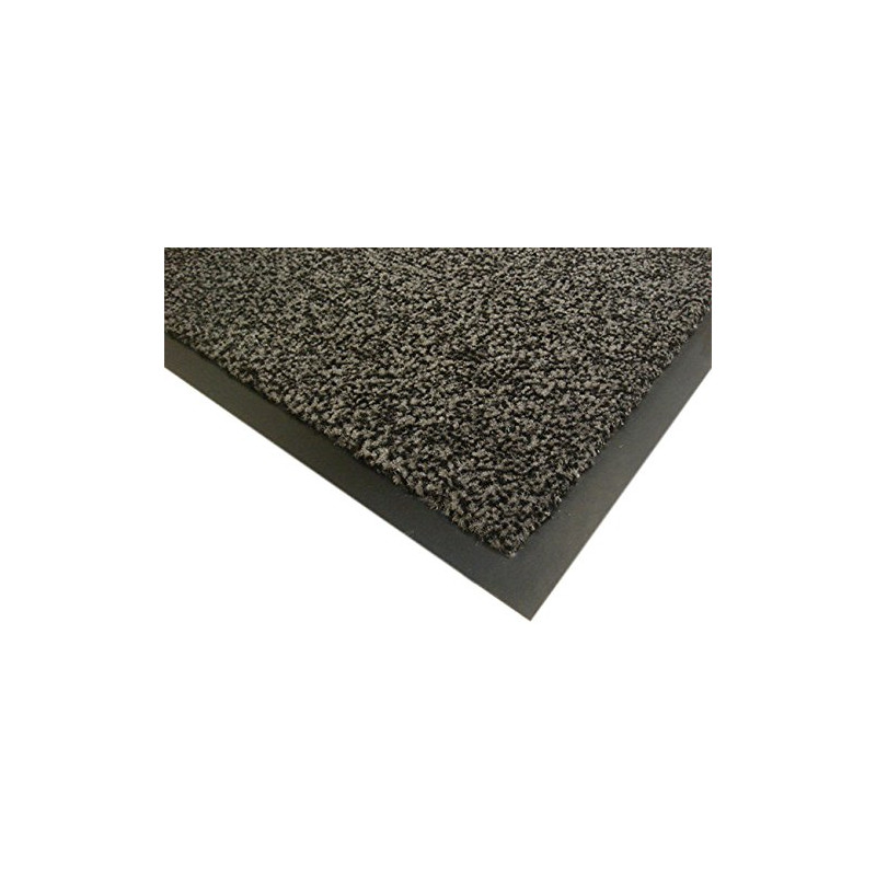 3M 21984 Paillasson, tissu polypropylène, support en vinyle, épaisseur totale 7 mm, gris