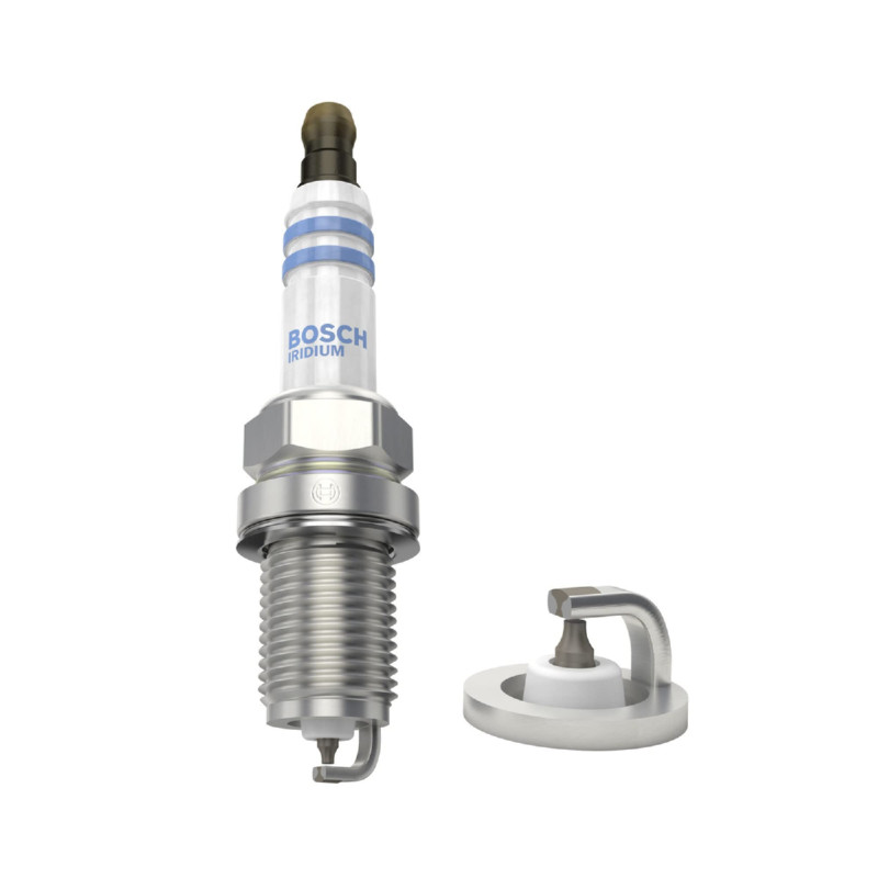 Bosch FR7KI332S - Bougie d'allumage Double Iridium - 1 bougie