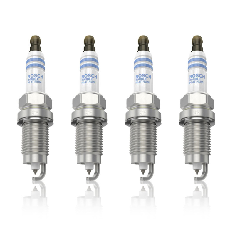 Bosch FR7HPP33 (+52) - Bougies d'allumage Double Platinum - Jeu de 4