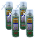 DSTOCK60 - Lot de 4 - Mousses expansives manuelles 300ml - mousse polyuréthane professionnelle - Isole, colle, rebouche - extéri