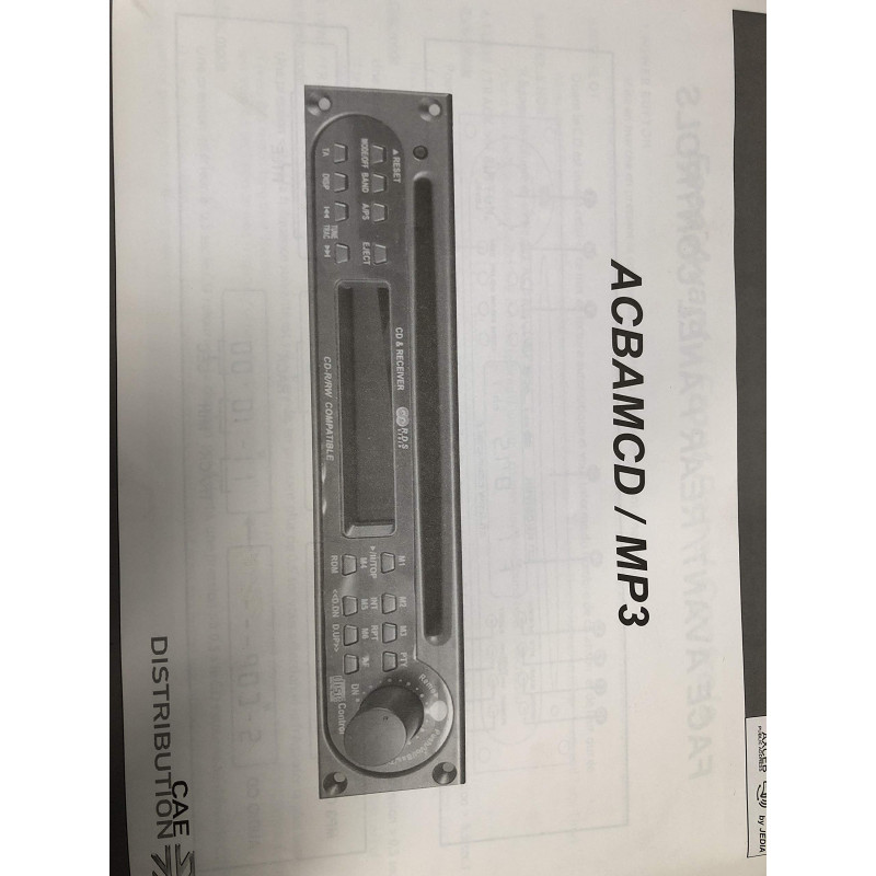 Lecteur CD + TUNER AM/FM ACBAMCD