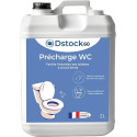 DSTOCK60 - Précharge WC bleu, entretien toilettes à circuit fermé, élimine les odeurs, sans incrustations si dépôts adhérents -