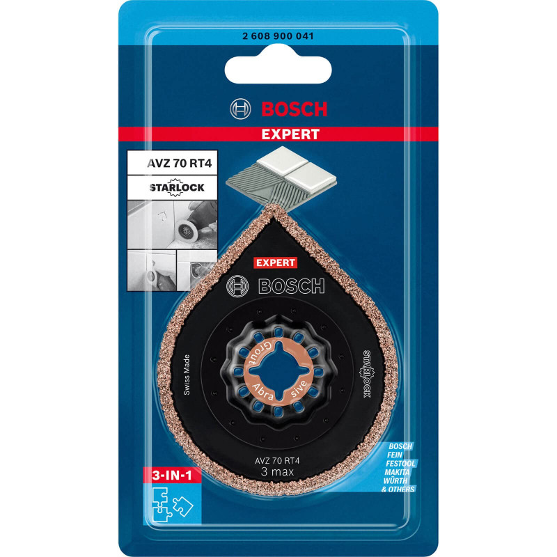 Bosch Professional Expert AVZ 70 RT4 Lame oscillante pour enlever les joints 70 mm