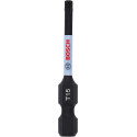 Bosch Accessories Impact Control Embout de vissage T15 (50 mm, tige hexagonale, Pick and Click, accessoires visseuse à percussio
