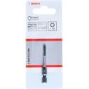 Bosch Accessories Impact Control Embout de vissage T15 (50 mm, tige hexagonale, Pick and Click, accessoires visseuse à percussio