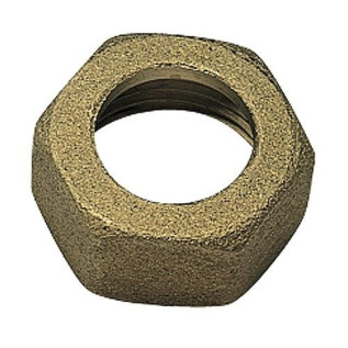 Plomberie.fr Écrou Laiton Brut 6 pans pour Collet battu - 374-Ecrou 20/27-Diamètre TC ext. 14