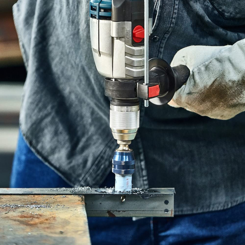 Bosch Professional Coffret de 9 Scies Trépan Set pour Electricien Special for Sheet Metal (pour métal et tôles en acier inoxydab