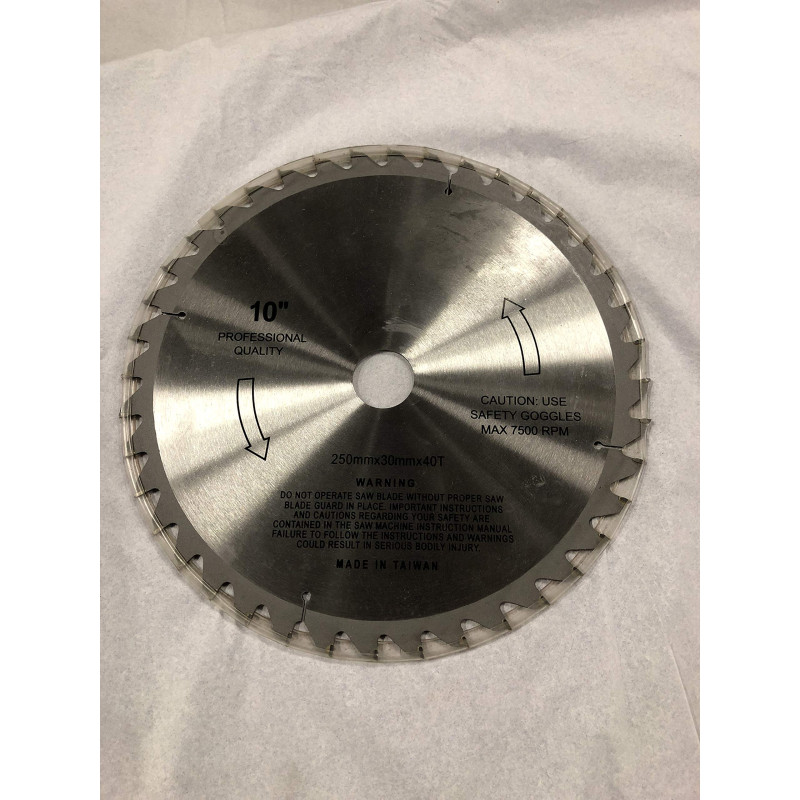 lame 40 dents 250 x 30 x 40T